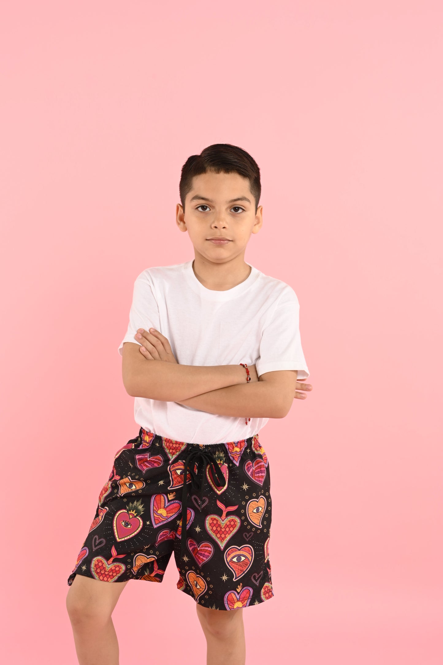 Pb Milagritos negro short niño (NO INCLUYE PLAYERA)