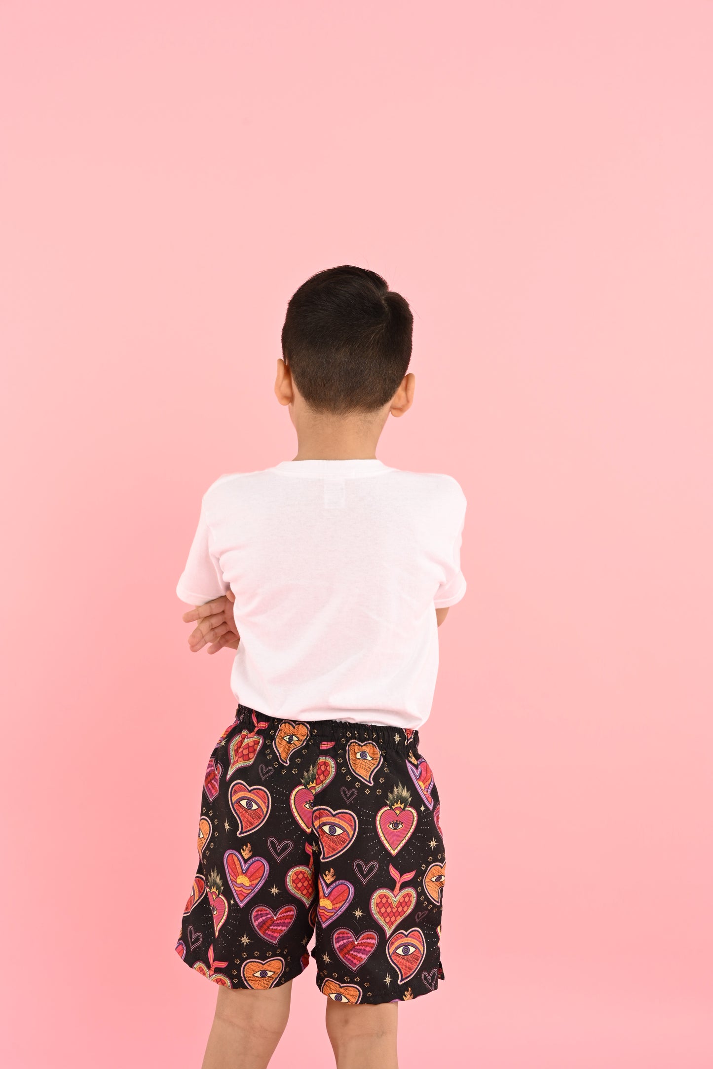 Pb Milagritos negro short niño (NO INCLUYE PLAYERA)