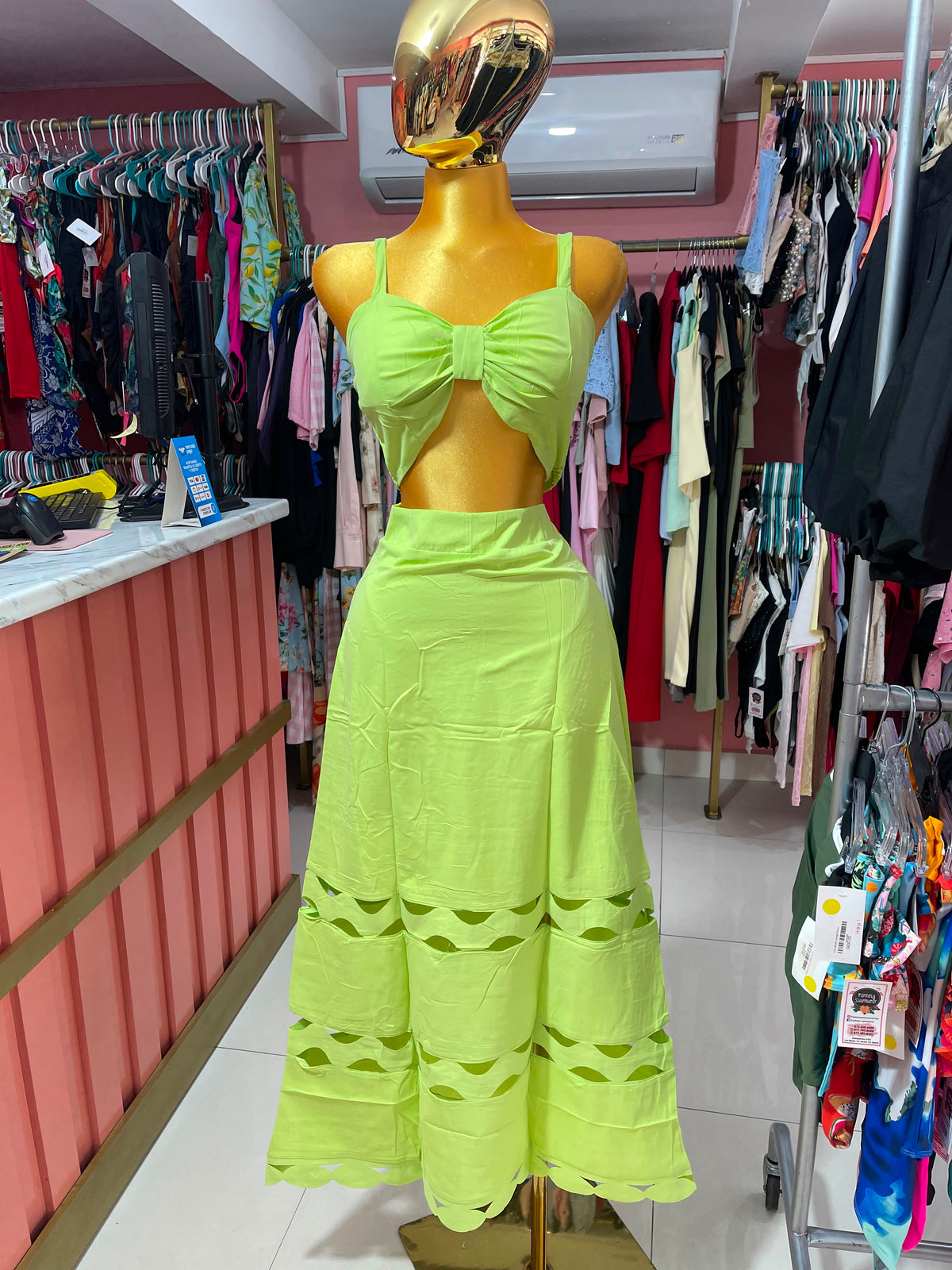 Set aura verde