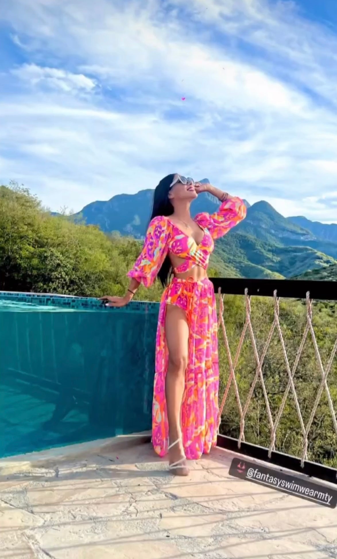 Pithaya manga larga conjunto