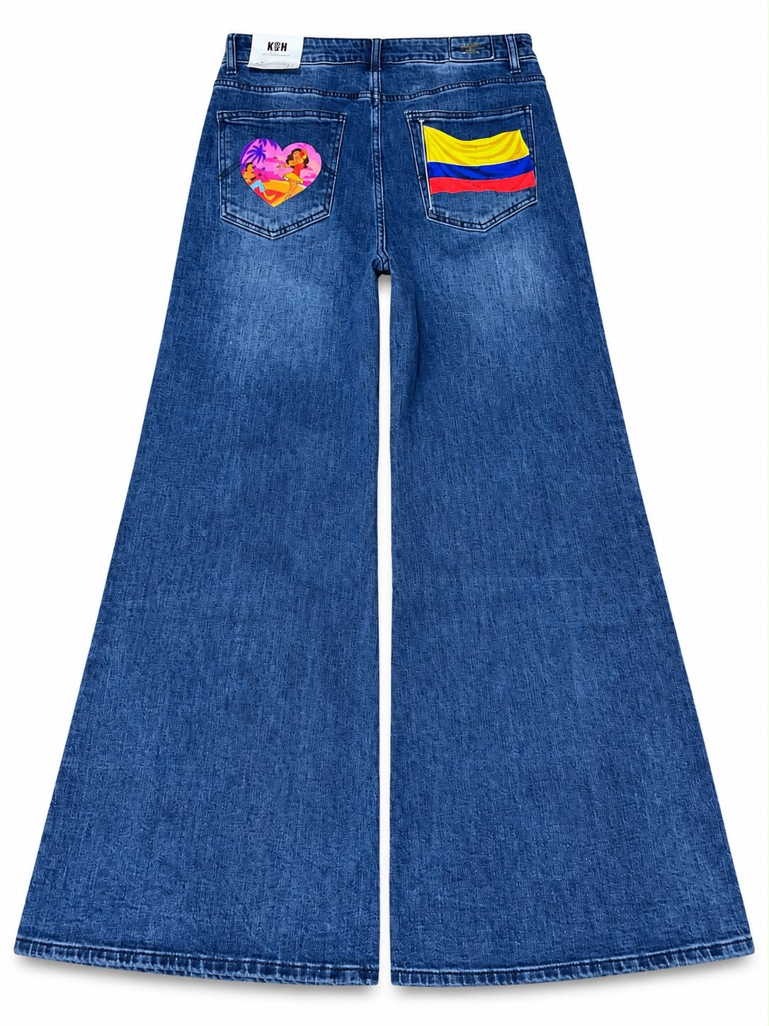 Pantalón estampado Karol G wide leg