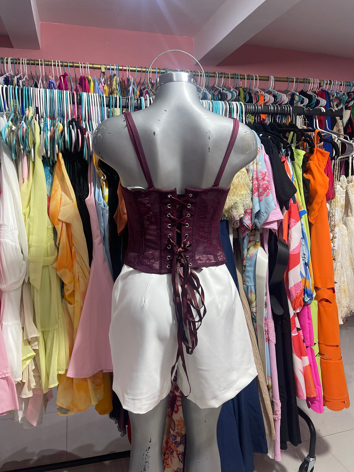 Corset burgundy
