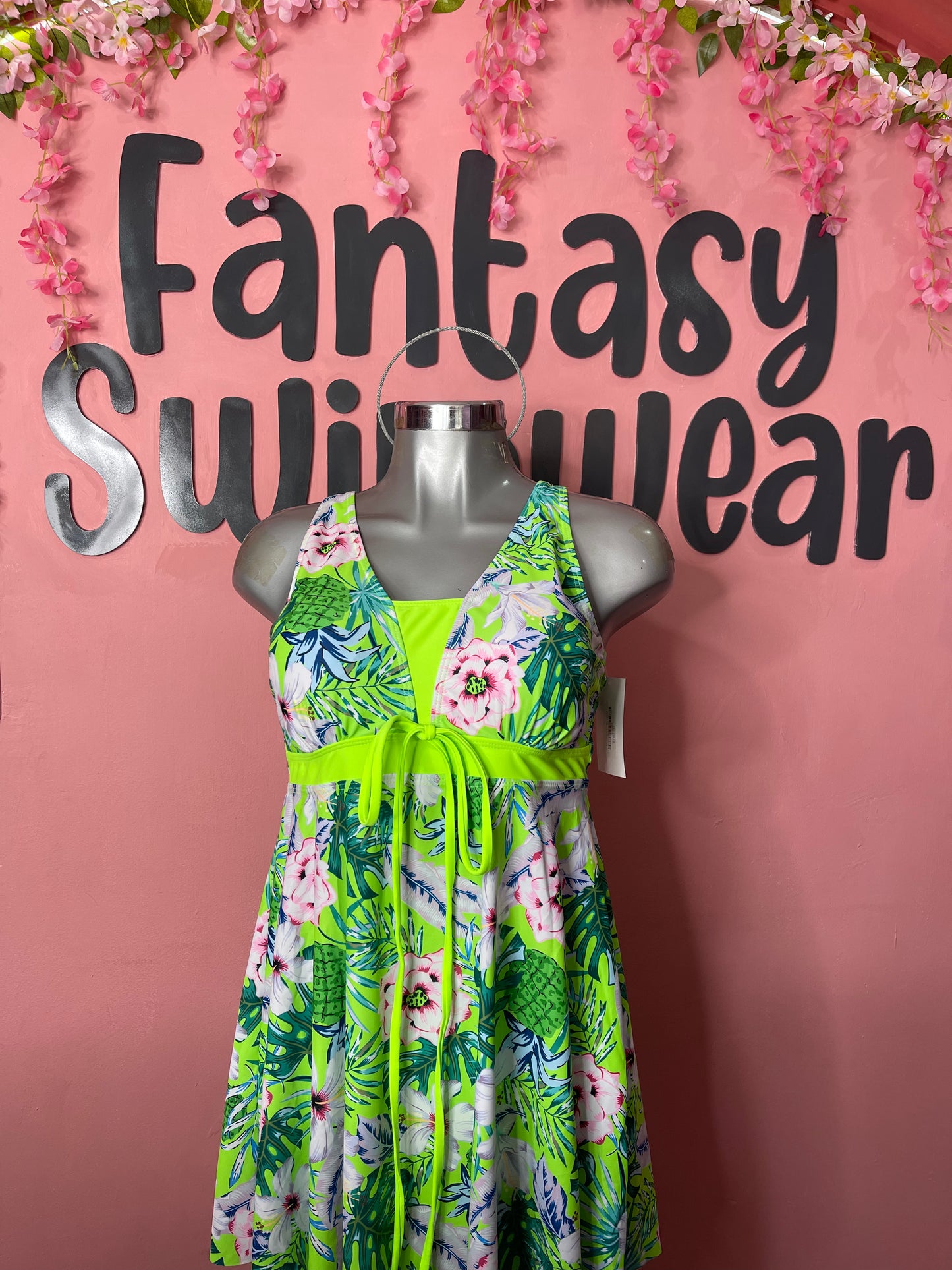 Bluson y short verde fosfo