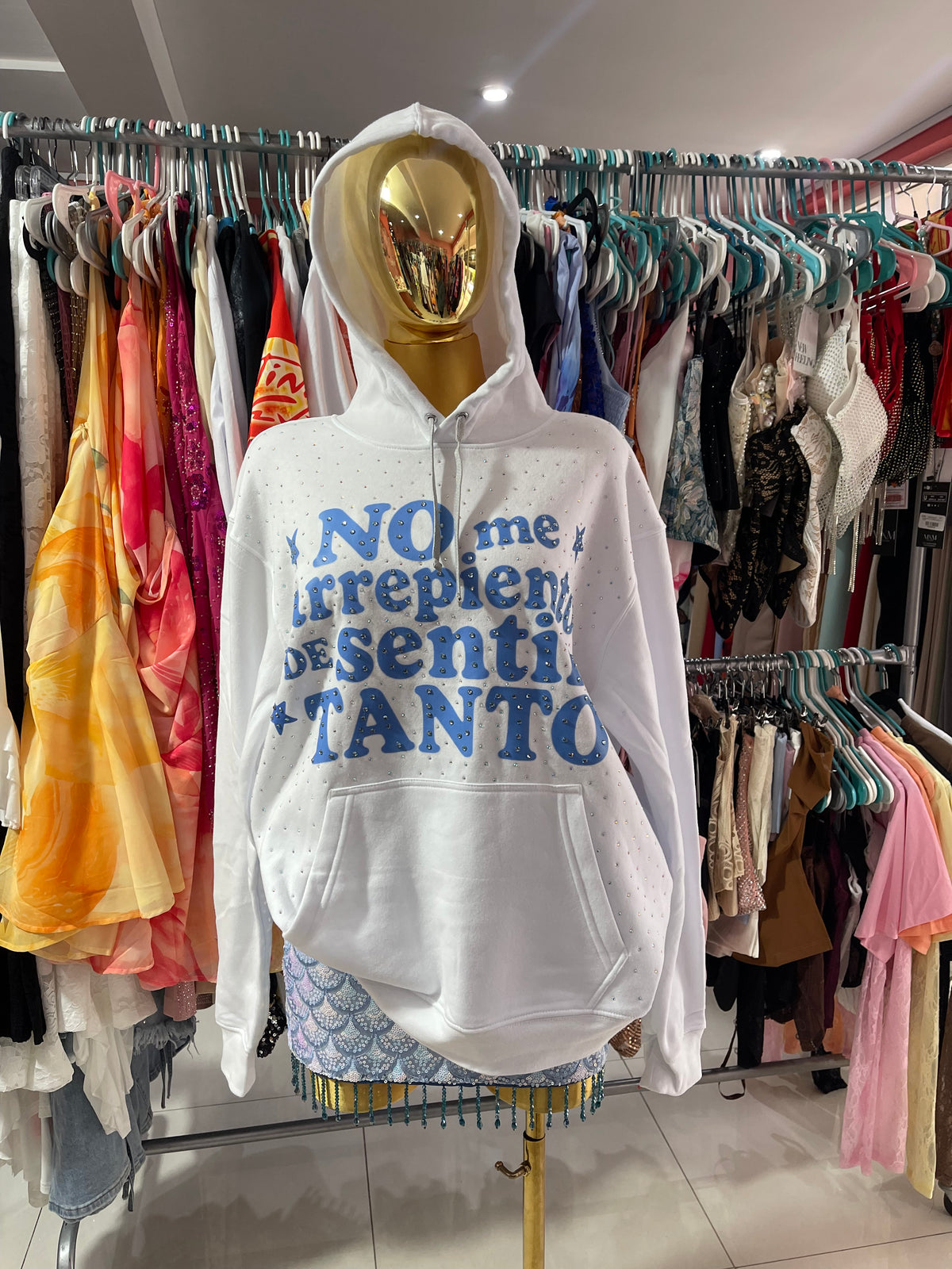 Sudadera no me arrepiento de sentir tanto