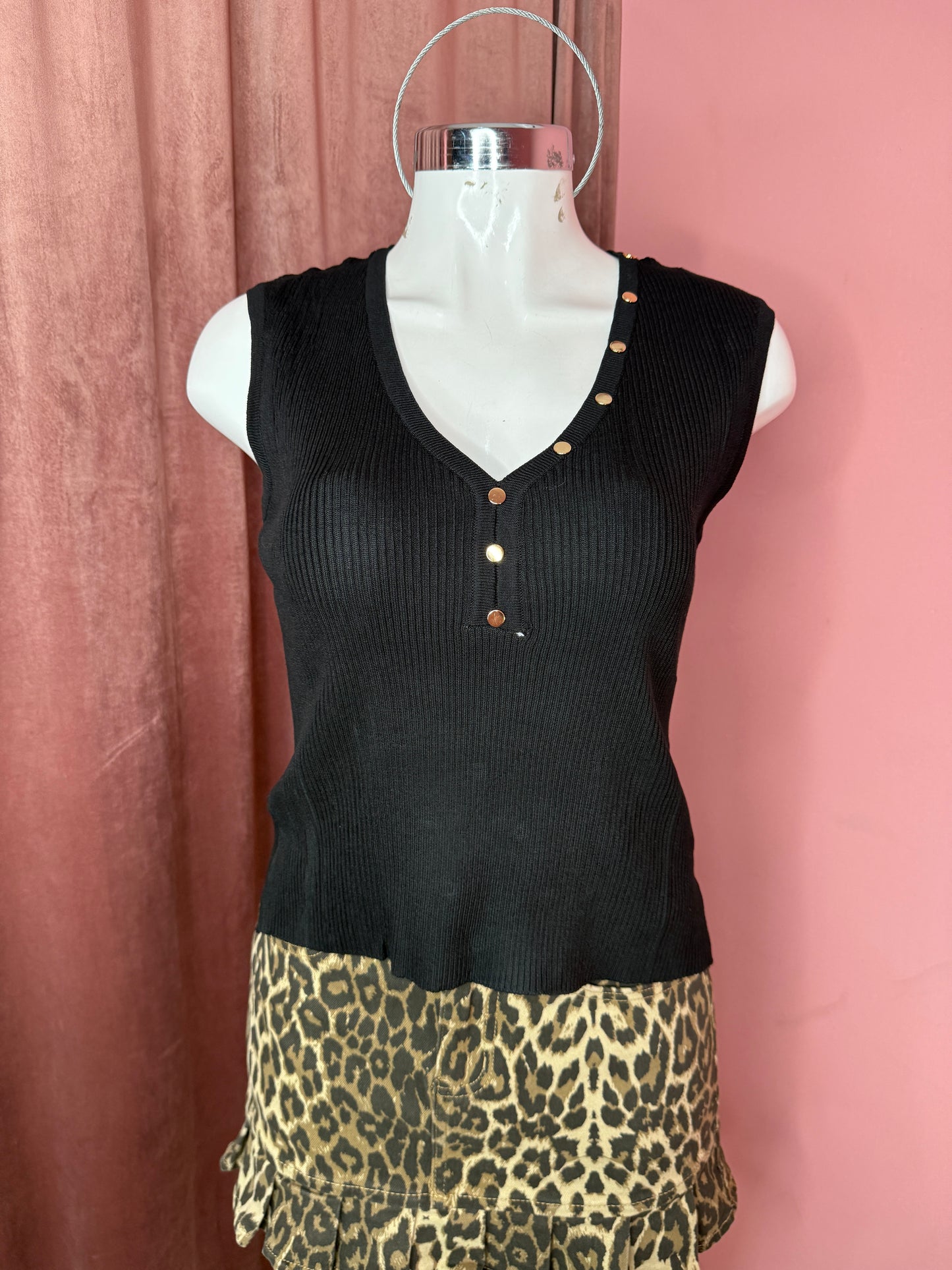 Falda animal print