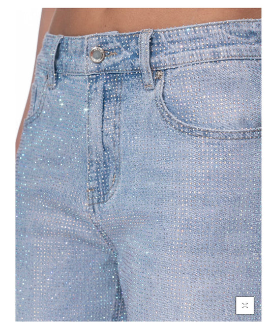 Pantalón to much of brillos