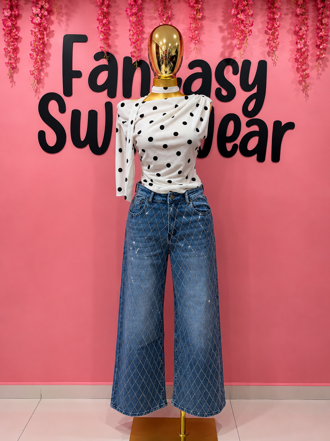 Pantalón kosh brillos