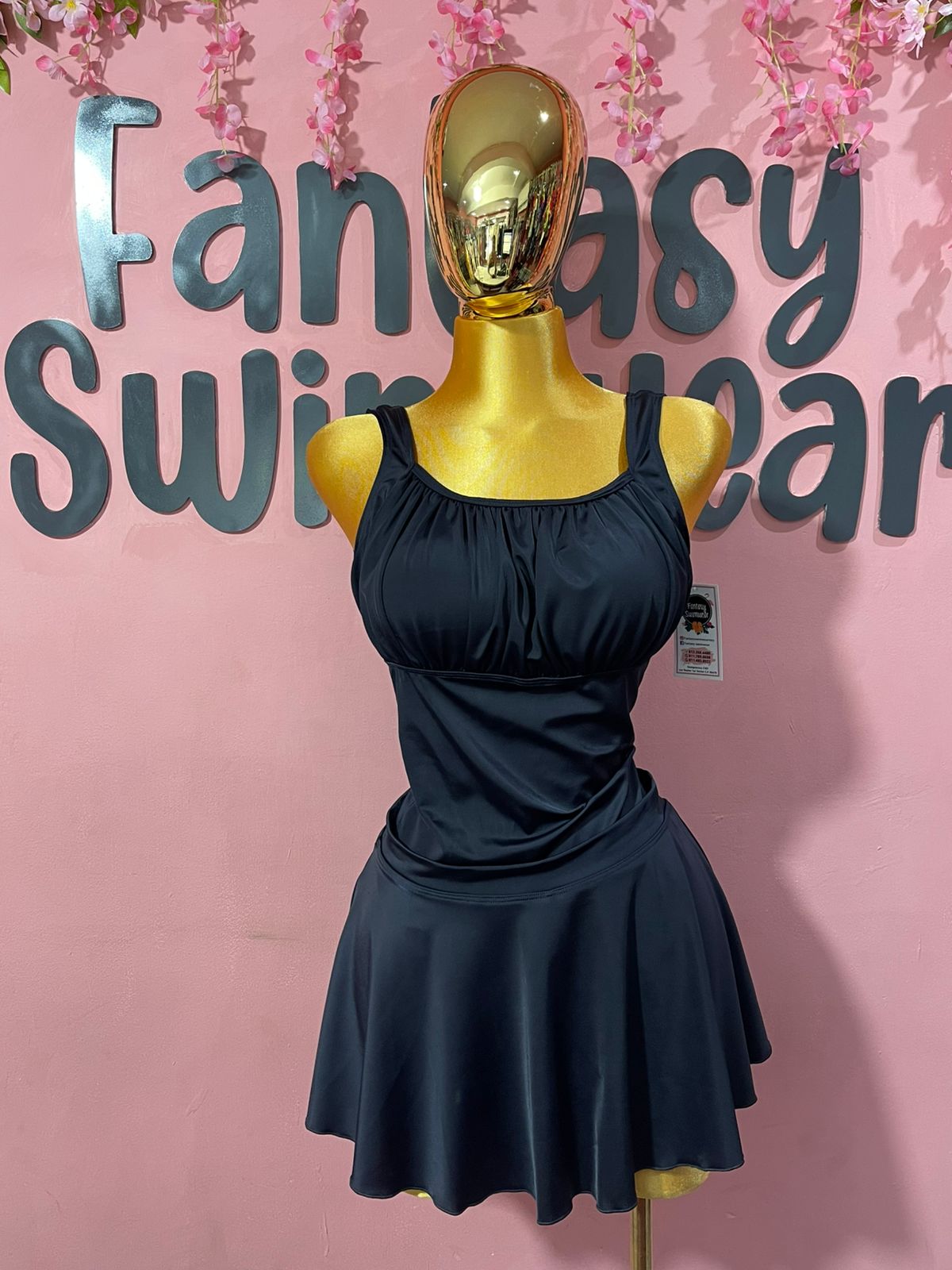 Vestido Negro Tirantes