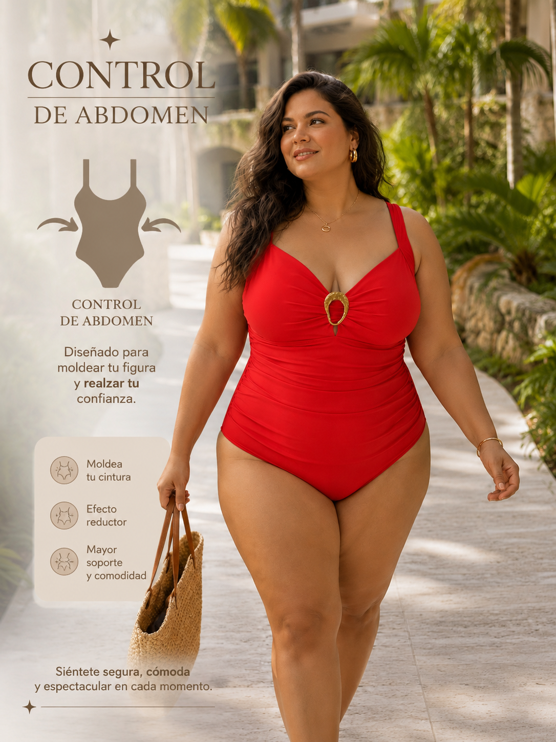 Alexa rojo control de abdomen