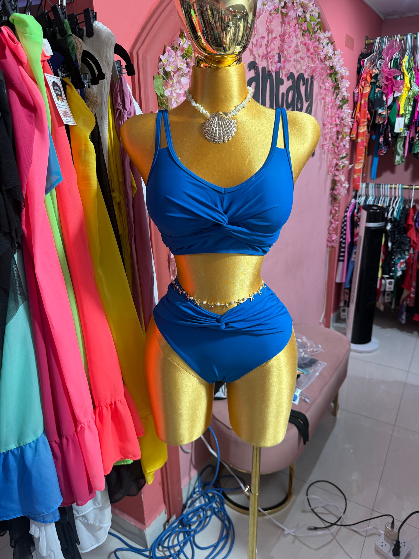 Viri azul cobalto