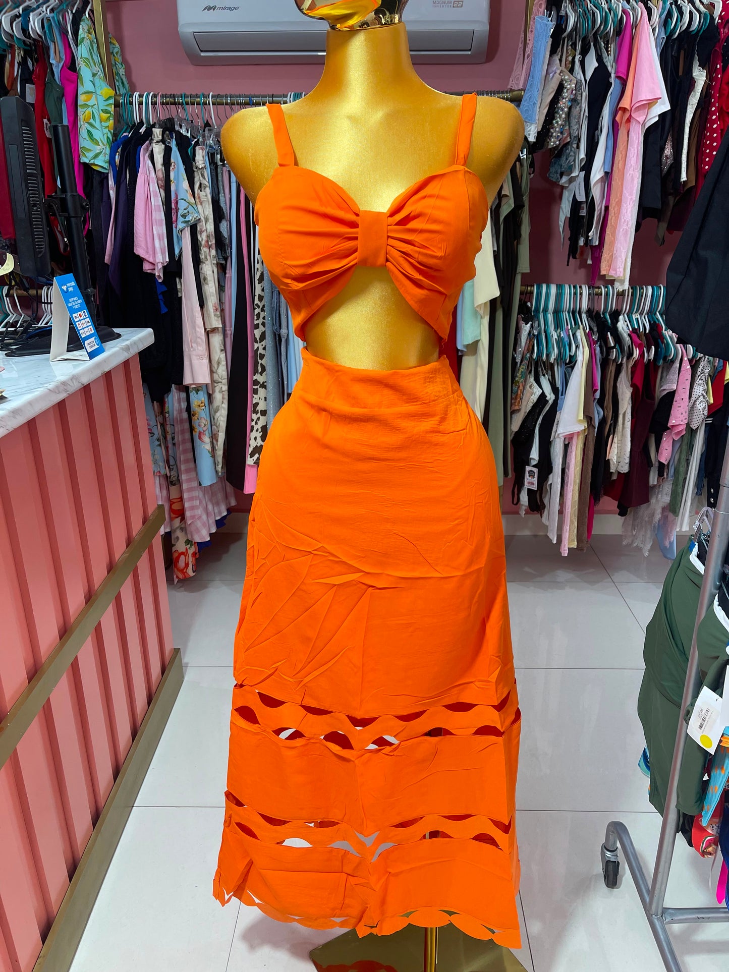Set aura naranja