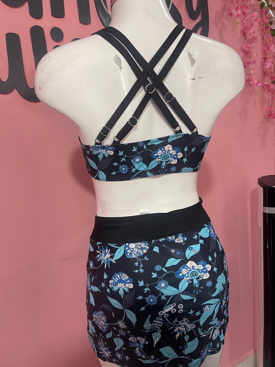 Francelia Black/blue