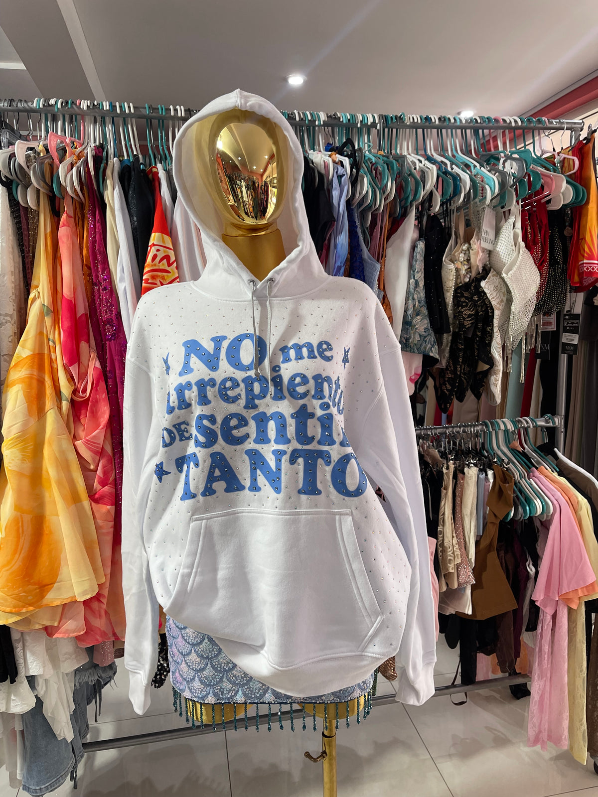 Sudadera no me arrepiento de sentir tanto