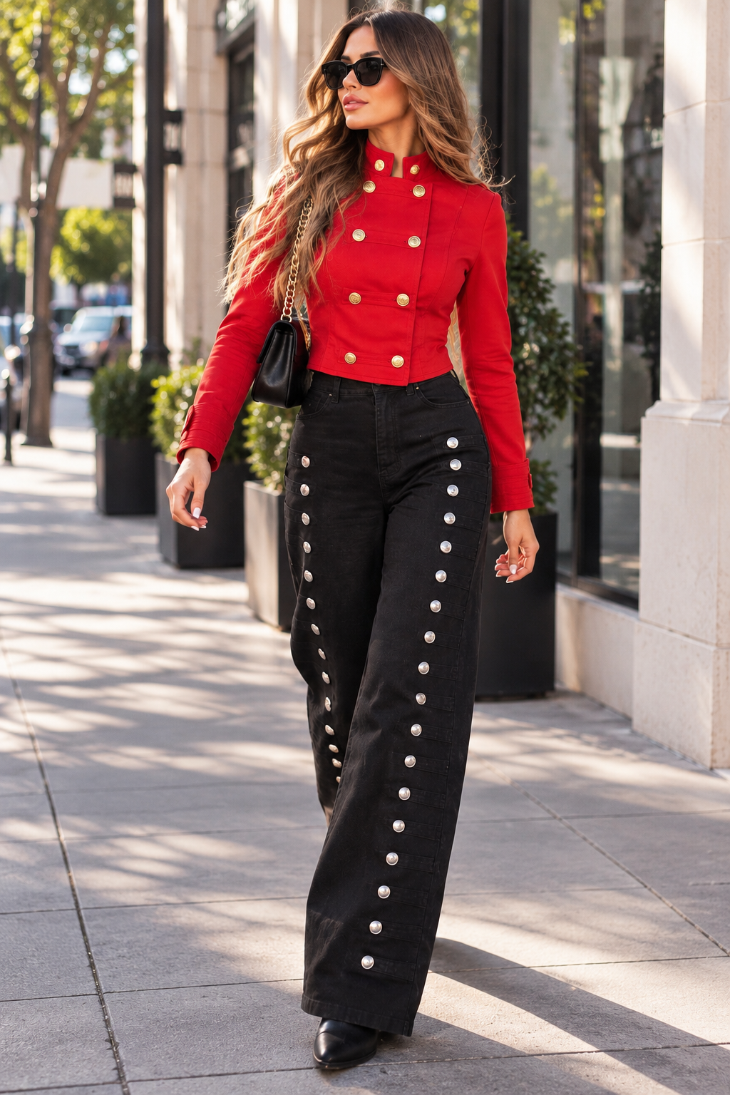 Pantalón negro Napoleón.