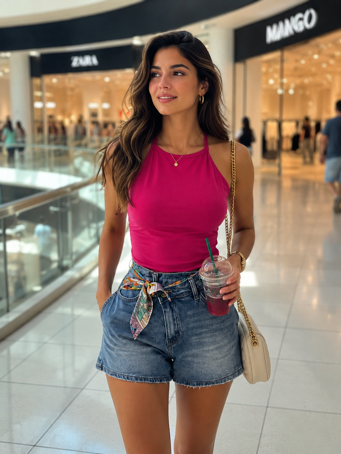 Blusa rosa