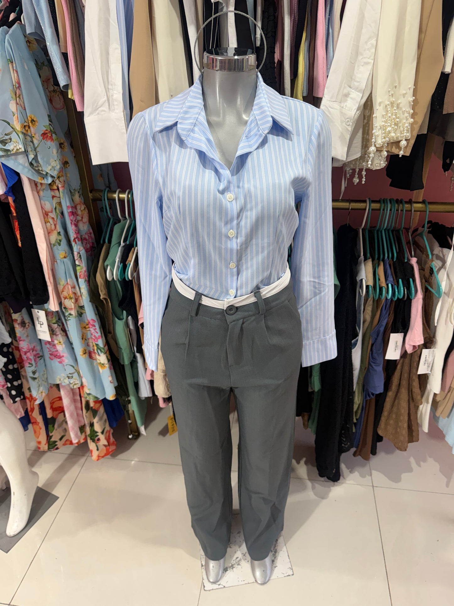 Camisa azul