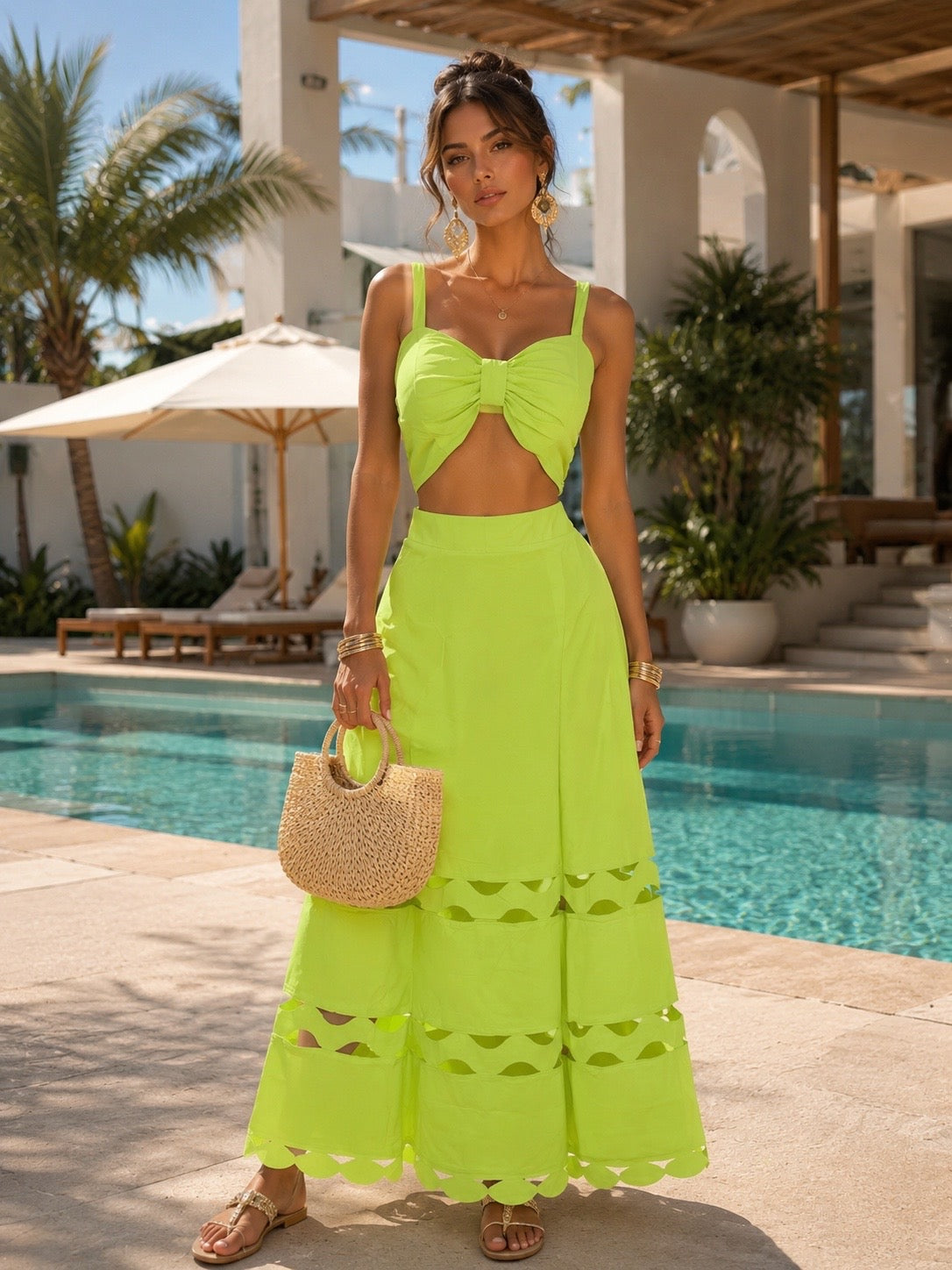 Set aura verde