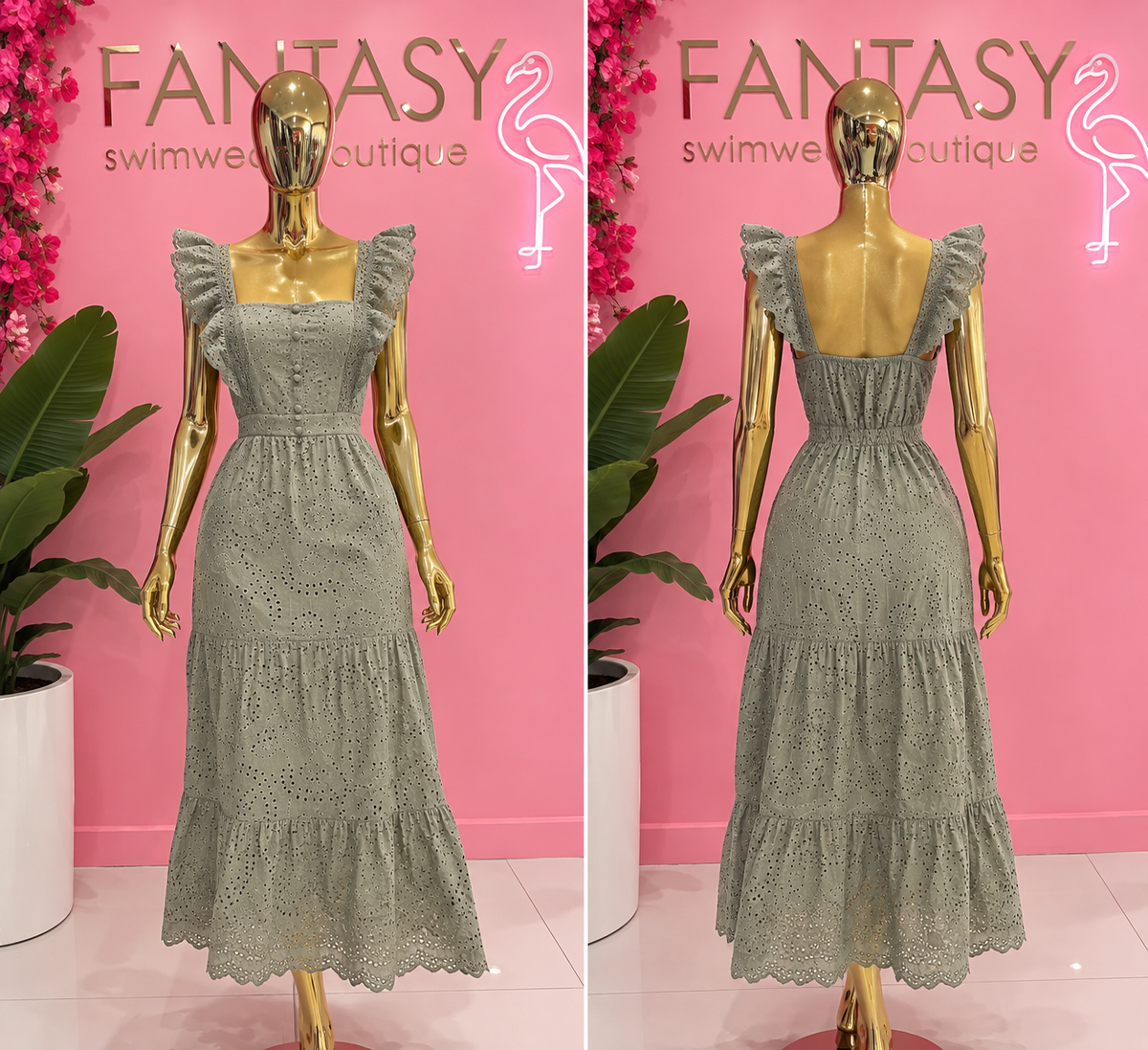 Vestido Marbella verde