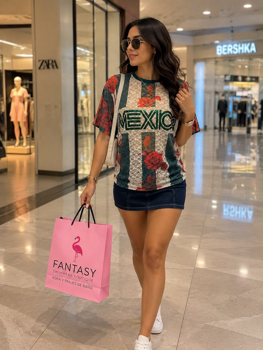 Blusa México de encaje