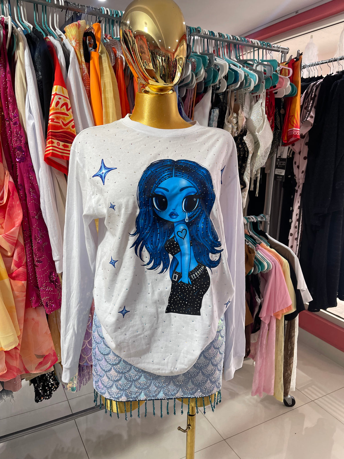Blusa manga larga Karol G
