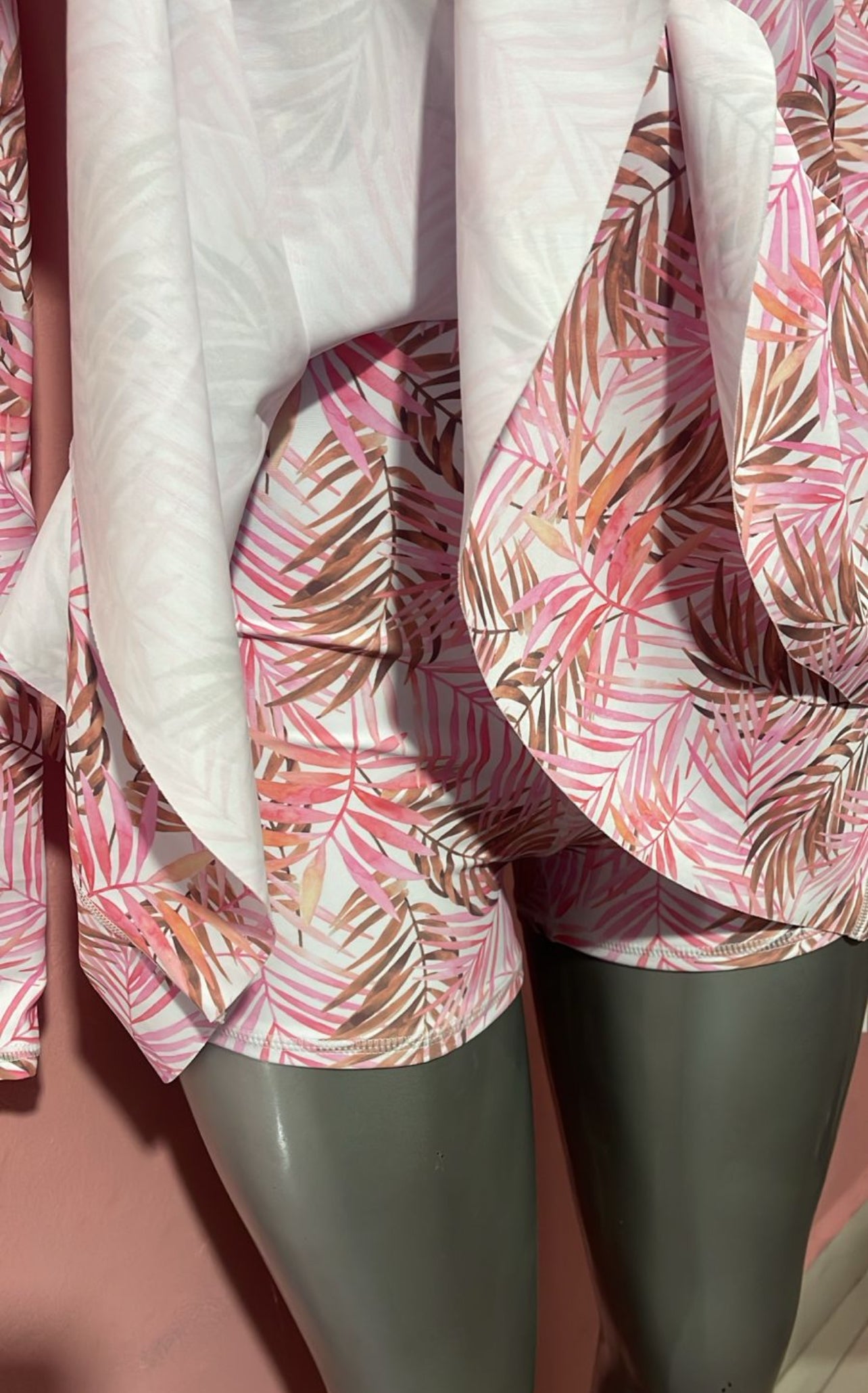 Monokini con falda pink
