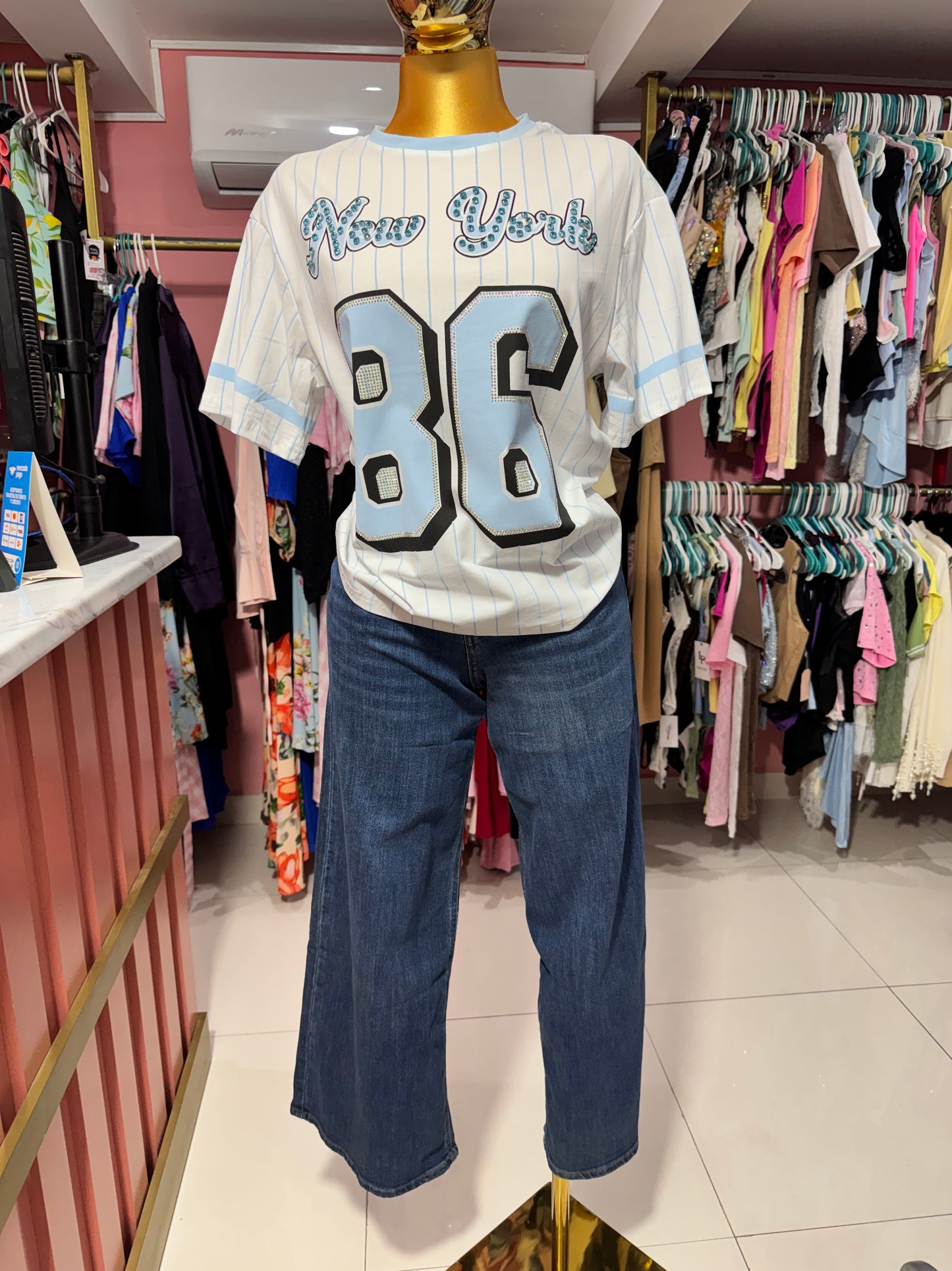 Blusa 86 blanco
