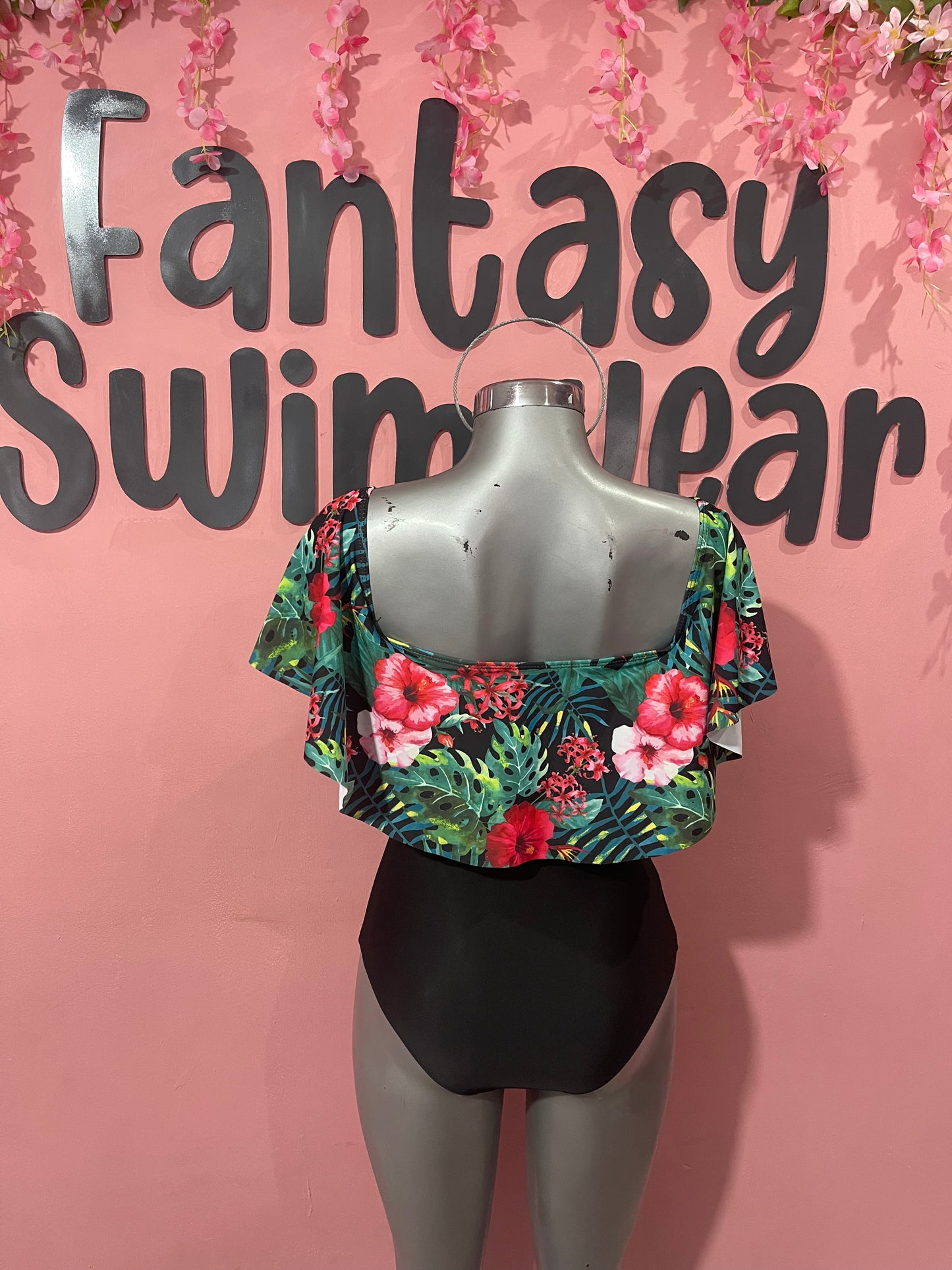 Campesino flores rojas