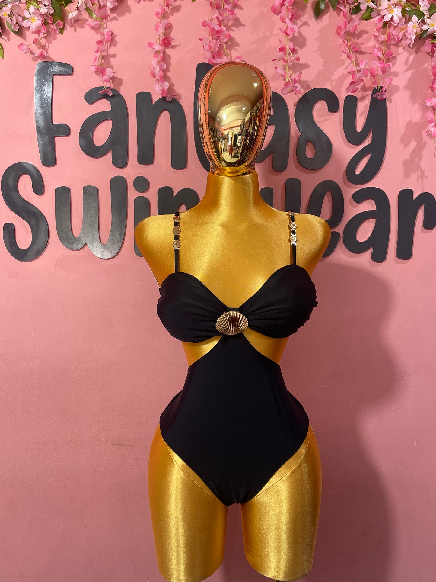 Corina Trikini negro