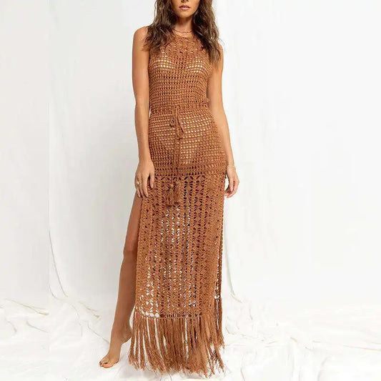 Vestido tejido cover up