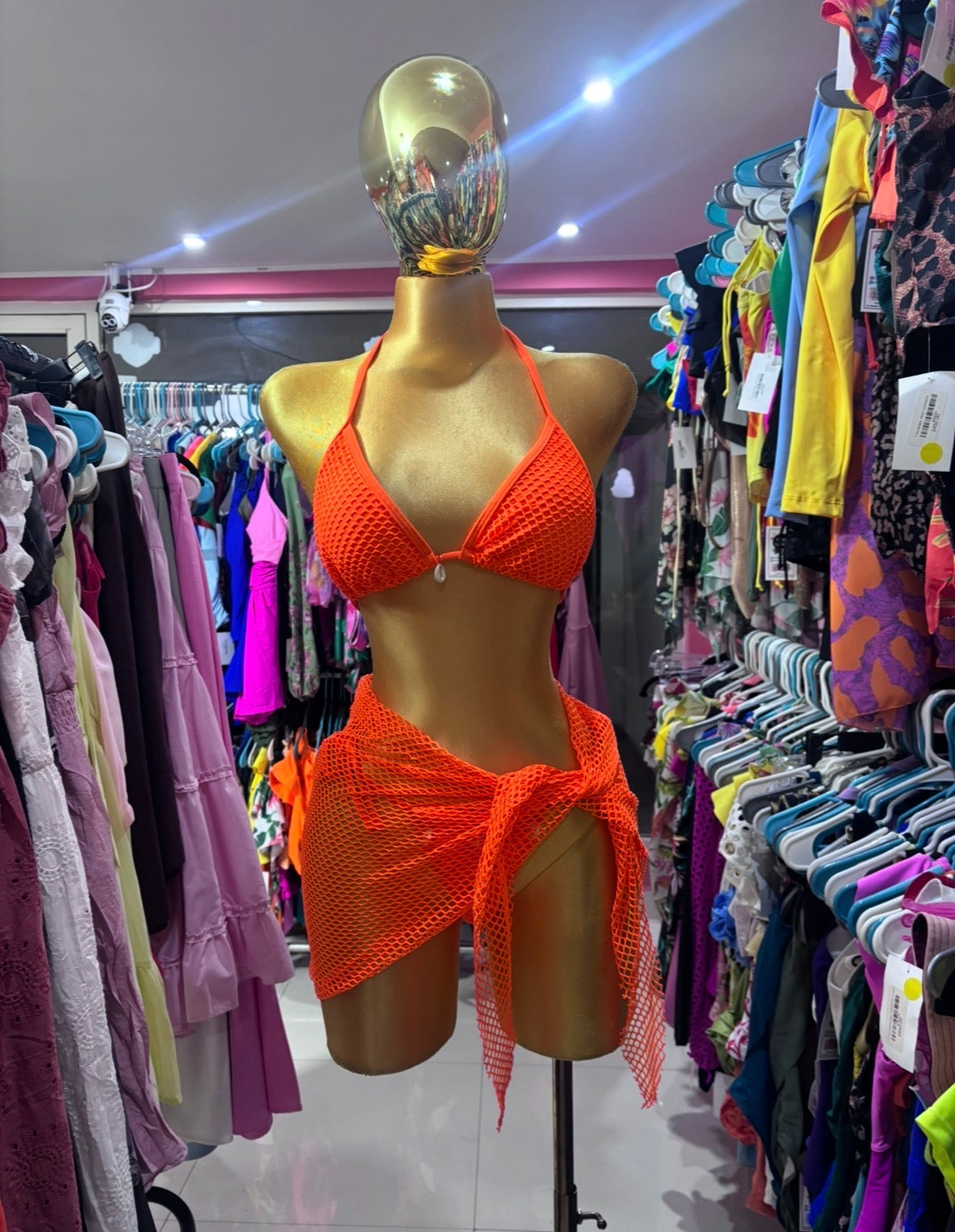 Watati naranja red bikini