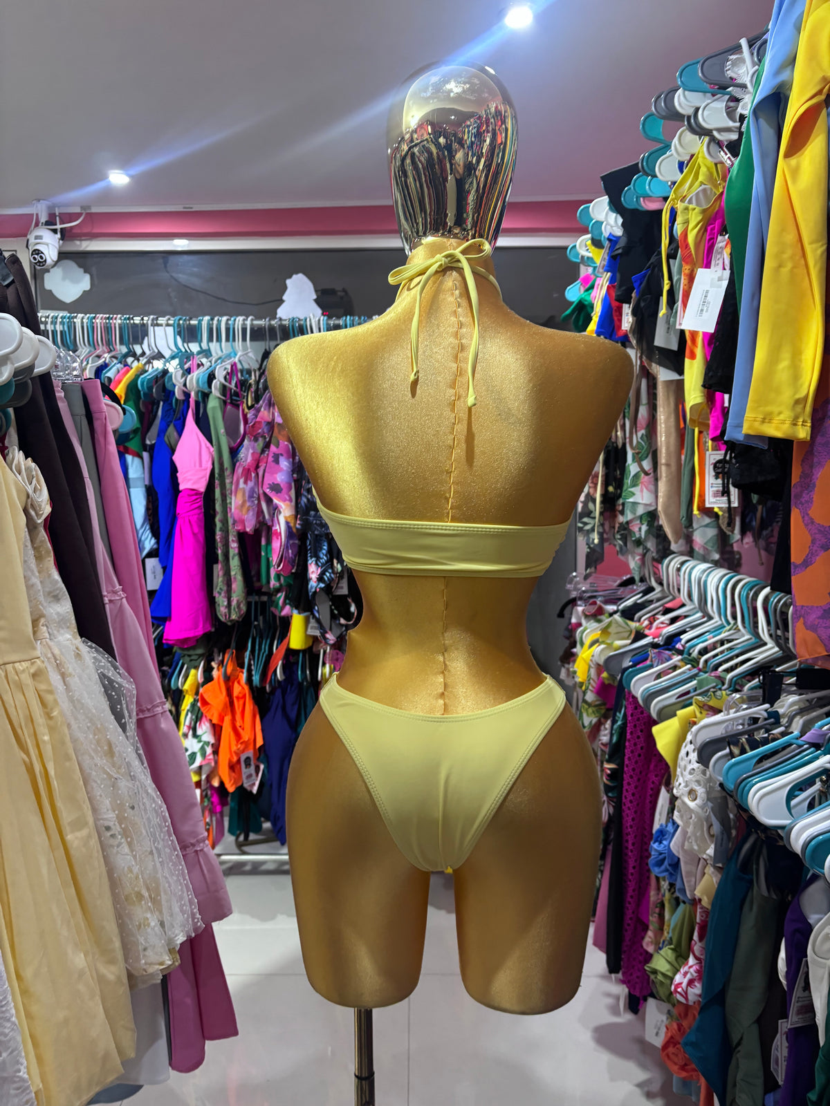 Pineapple bikini amarillo