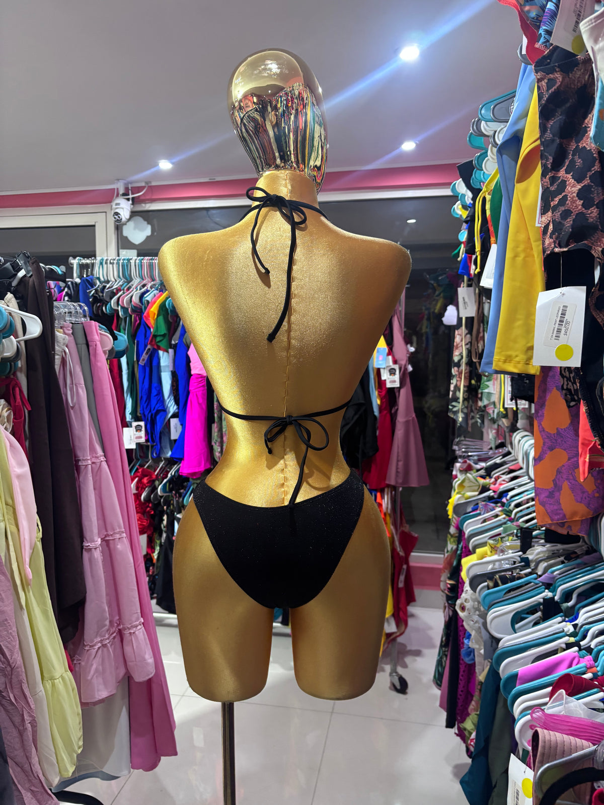 Gatubela bikini negro