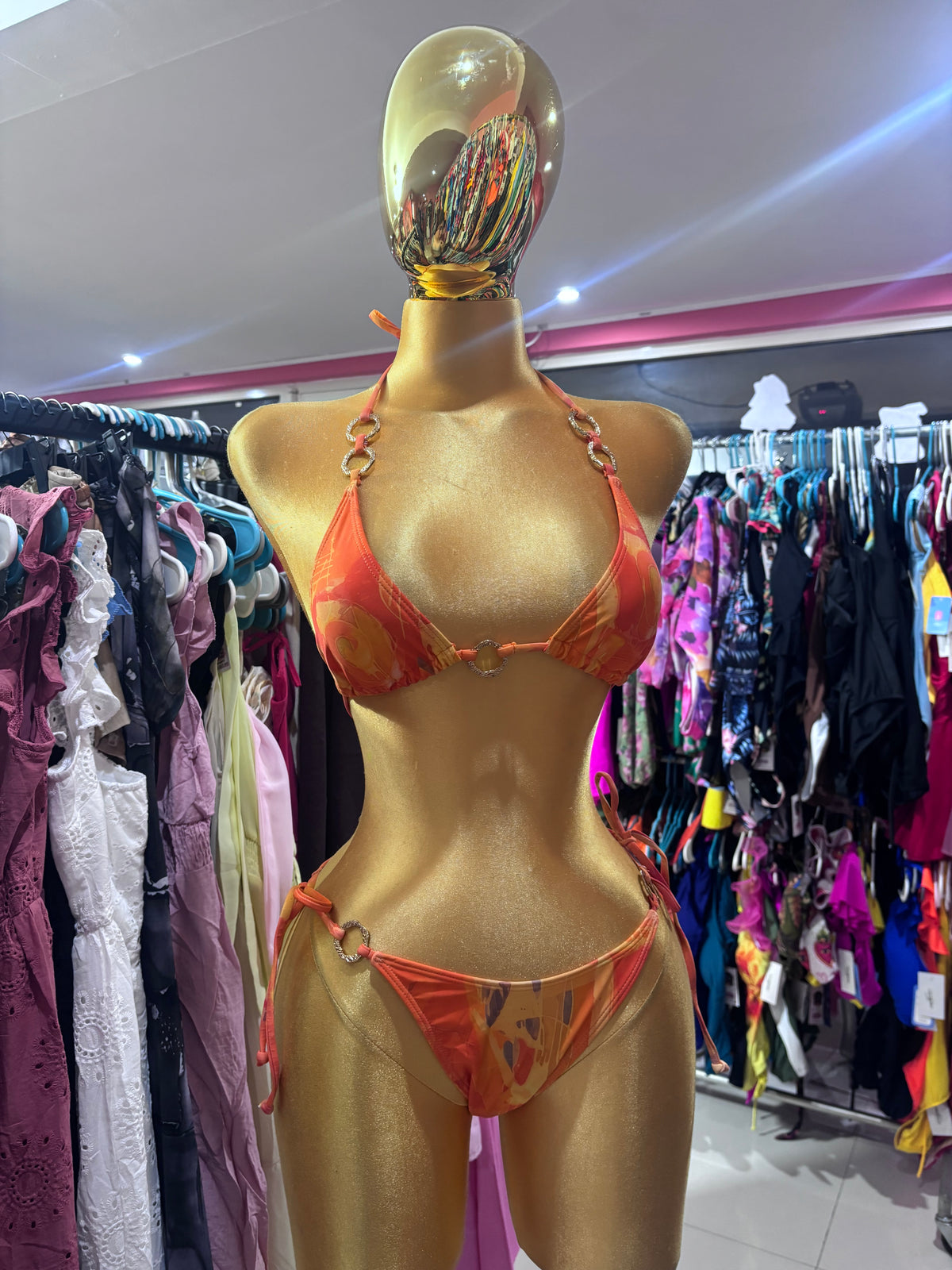 Tusa bikini naranja